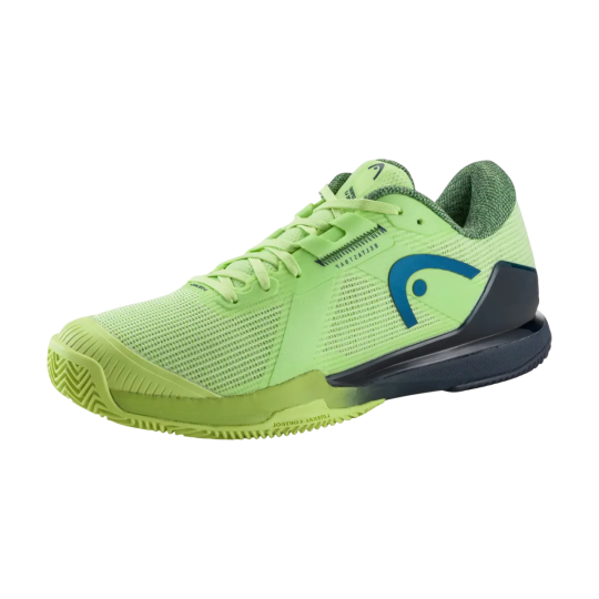 Кроссовки мужские Head Sprint Pro 4.0 Clay - Lime/Navy 1