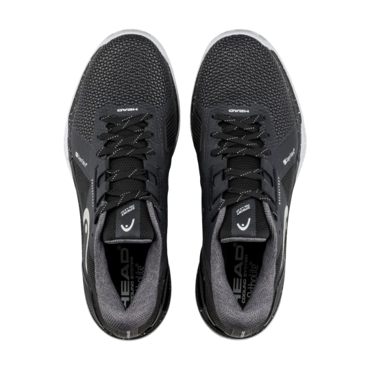Кроссовки мужские Head Sprint Pro 4.0 SF Clay - Black/White 2