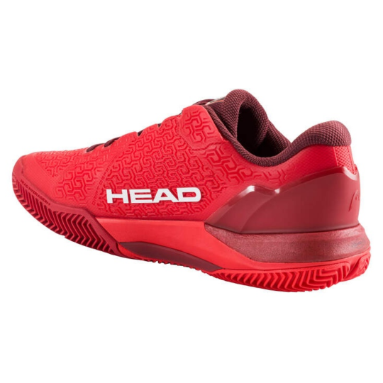 Кроссовки мужские Head Revolt Pro 5.0 Clay - Red/Dark Red 2