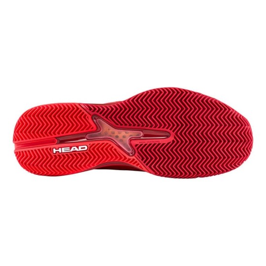 Кроссовки мужские Head Revolt Pro 5.0 Clay - Red/Dark Red 4