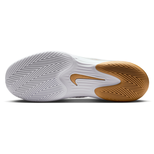 Кроссовки мужские Nike Court Vapor 12 Hypersmash HC - White/Metallic Gold/Pure Platinum 4