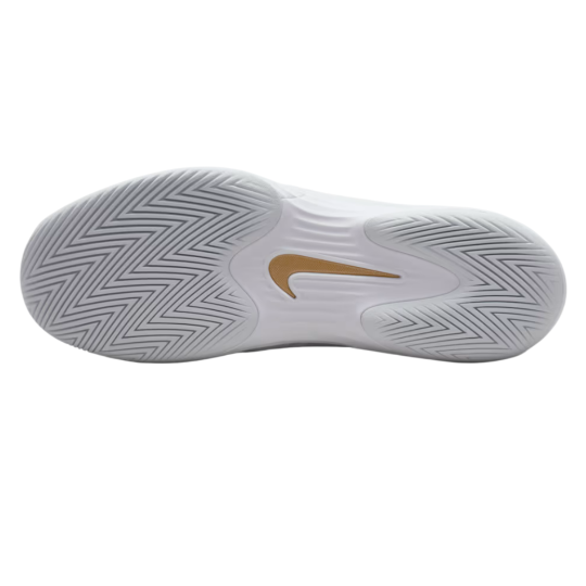 Кроссовки мужские Nike Court Air Zoom Vapor 12 Magnolia - White/Metallic Gold/Pure Platinum 4