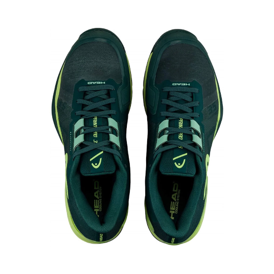 Кроссовки мужские Head Spint Pro 3.5 Clay - Forest Green/Light Green 3