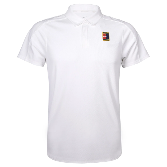 Поло мужское Nike Court Advantage Slam LN Polo - White 1