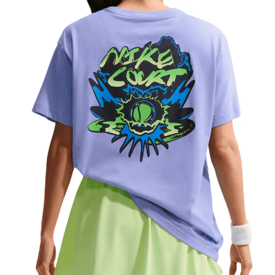 Футболка женская Nike Slam OZ - Light Thistle 2