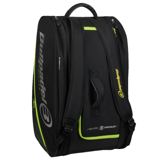 Сумка для падел Bullpadel Advance - Black/Green 2