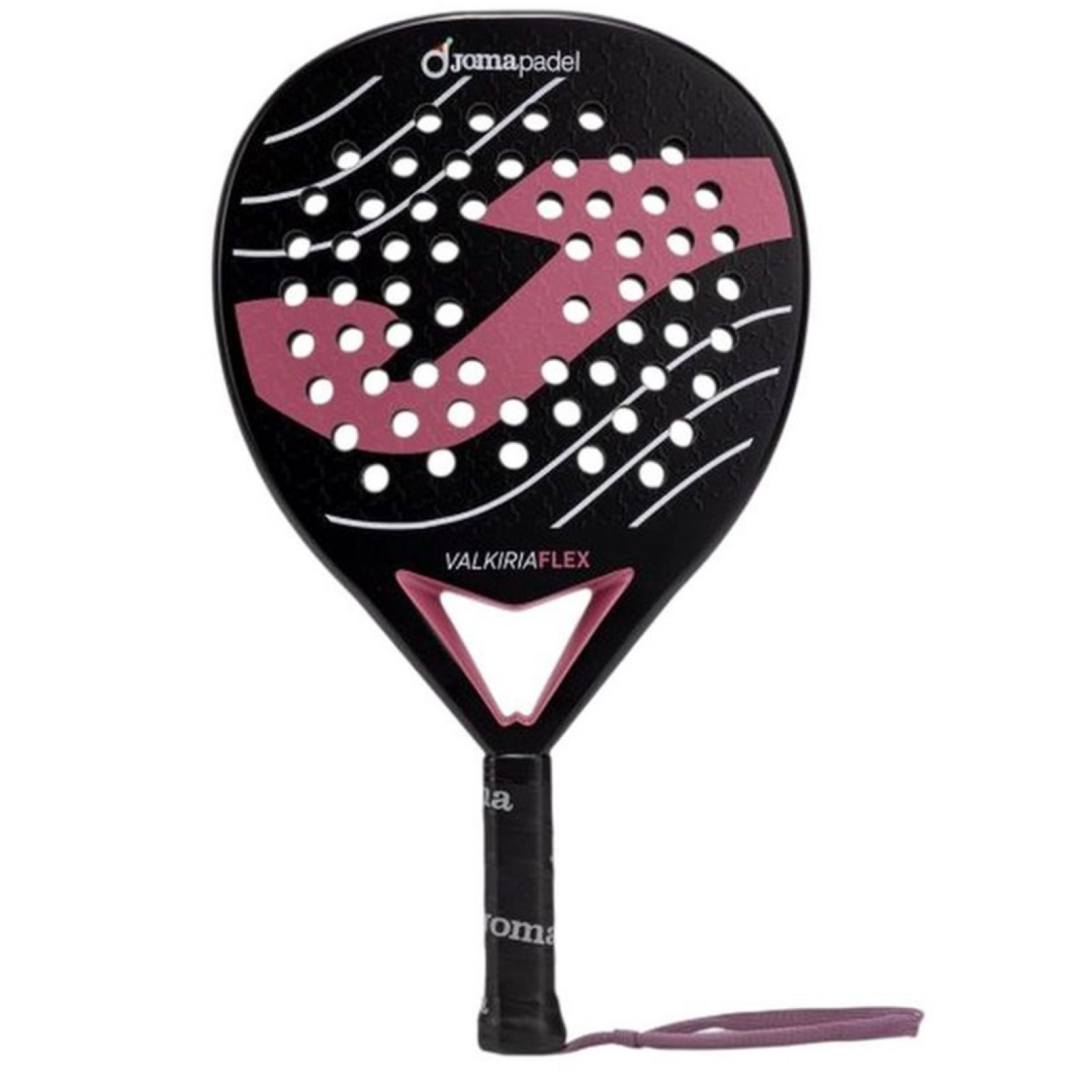 Ракетка для падела Joma Valkiria Flex - Black/Pink 2026
