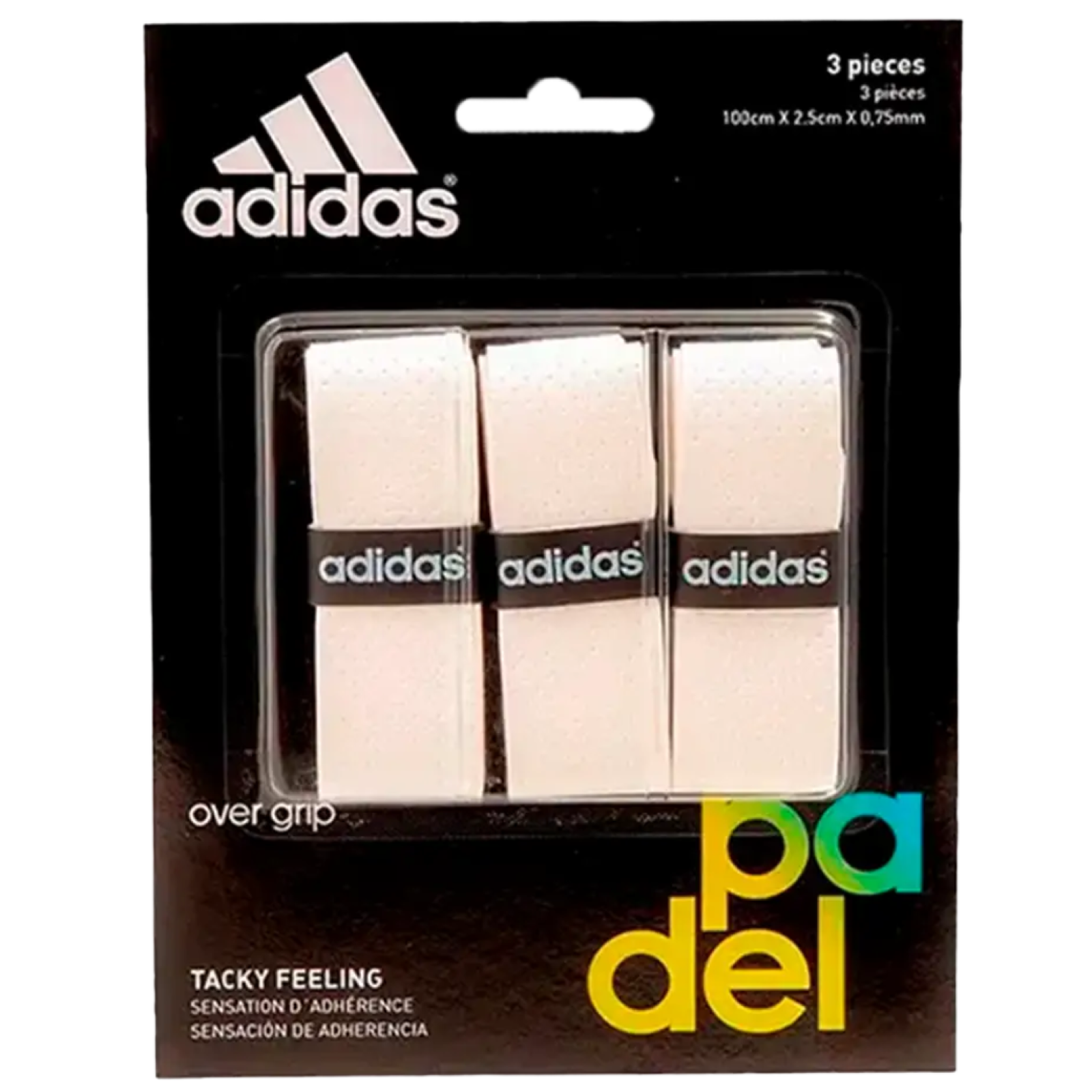 Овергрип Adidas Perforated 3pk - White