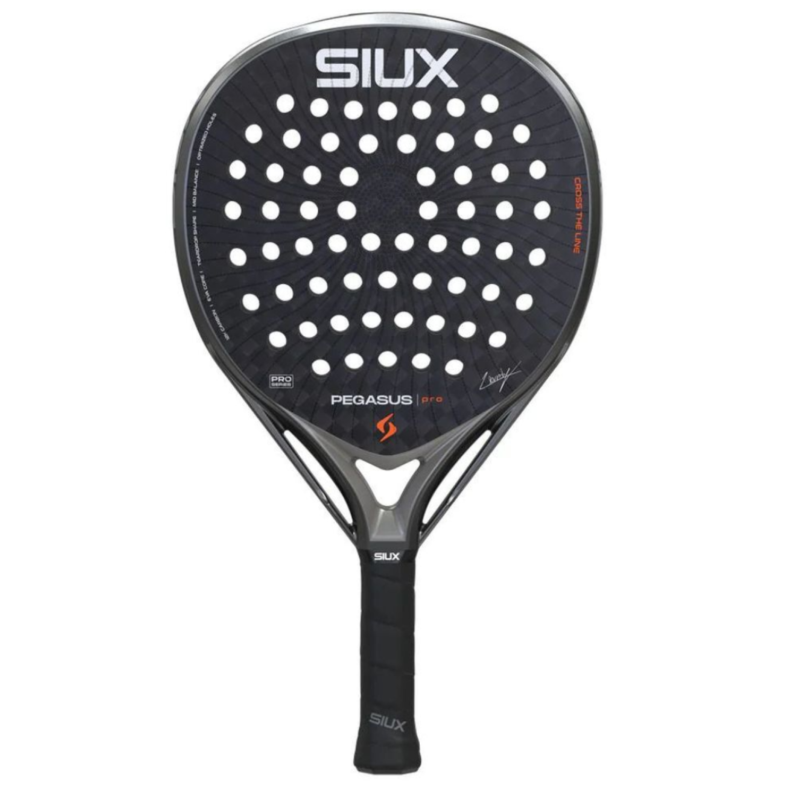 Ракетка для падела Siux Pegasus Pro 2026 Storm Grey