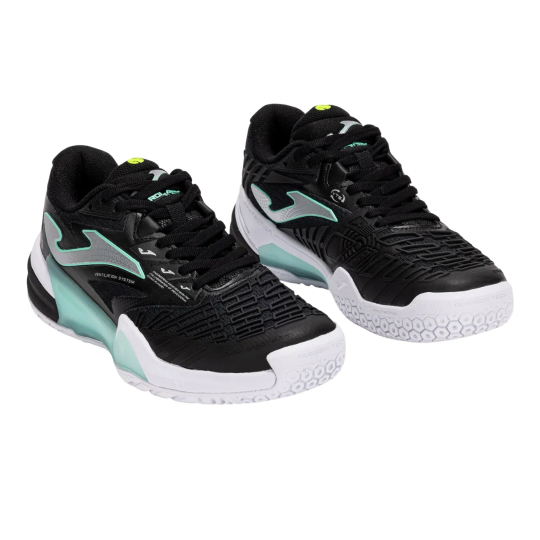 Кроссовки женские Joma Roland Lady - Black/Mint 2