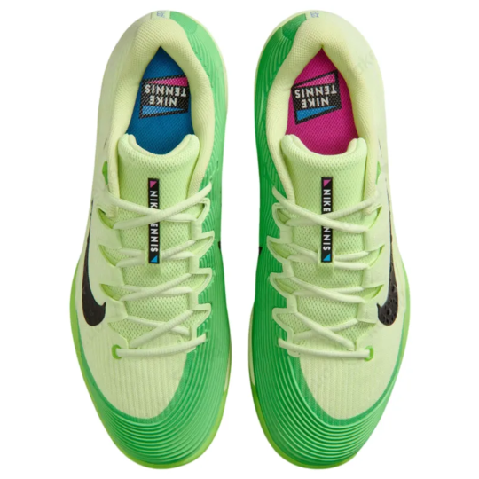 Кроссовки мужские Nike Vapor 12 Premium - Light Liquid Lime/Mean Green/Sapphire/Black 3