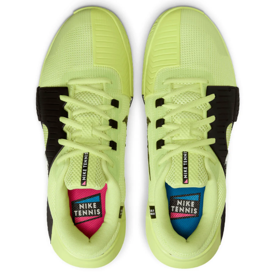 Кроссовки женские Nike Zoom GP Challenge 1.5 Premium HC - Black/Light Lemon Twist/White 3