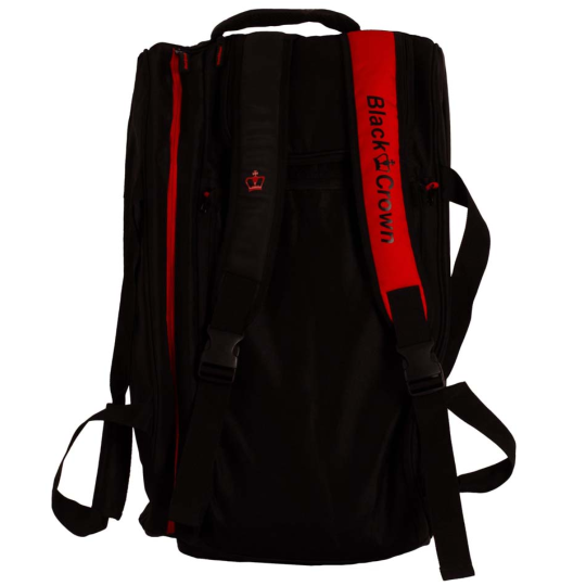 Сумка для падел Black Crown Plus - Black/Red 2