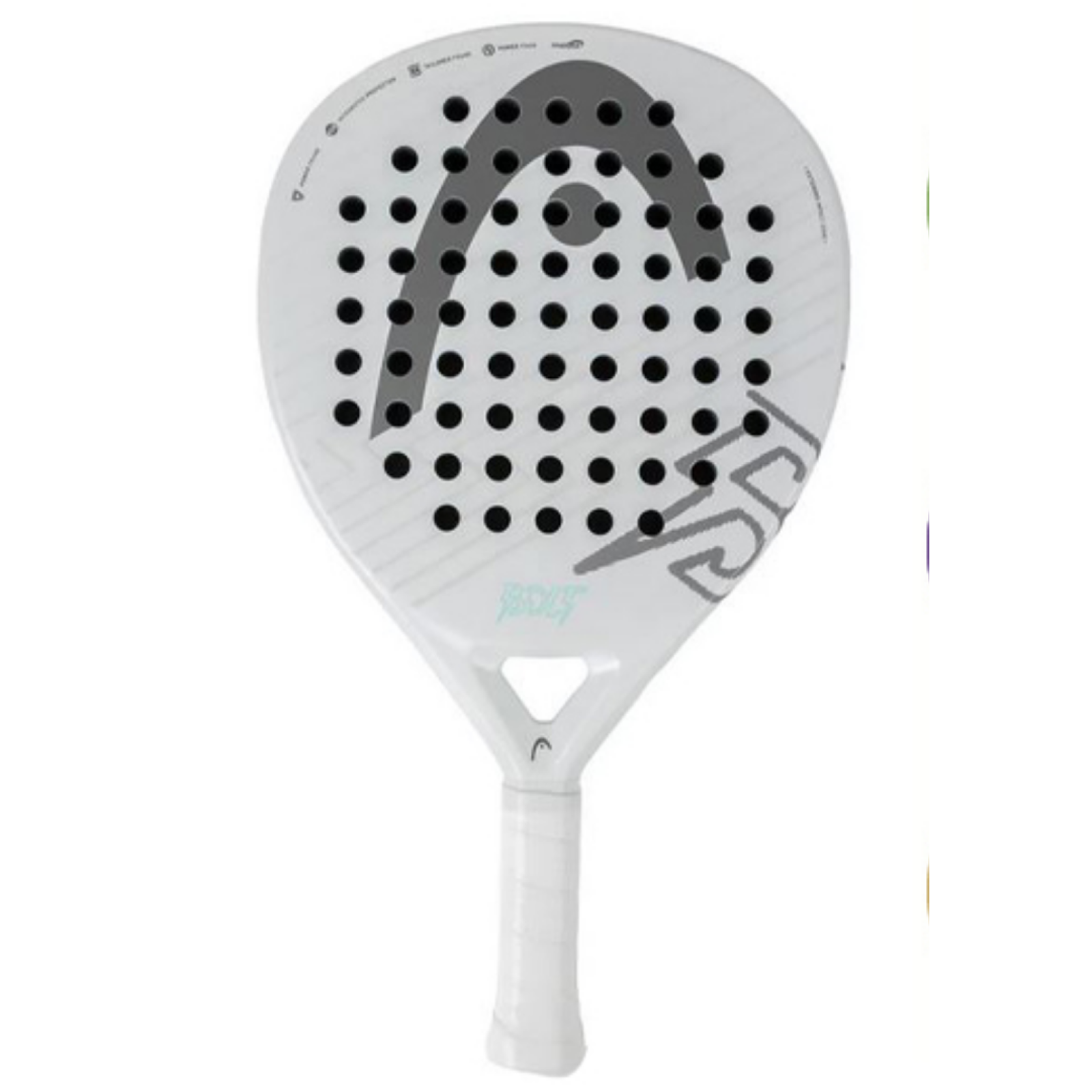 Ракетка для падела Head Bolt 2026 - White/Grey