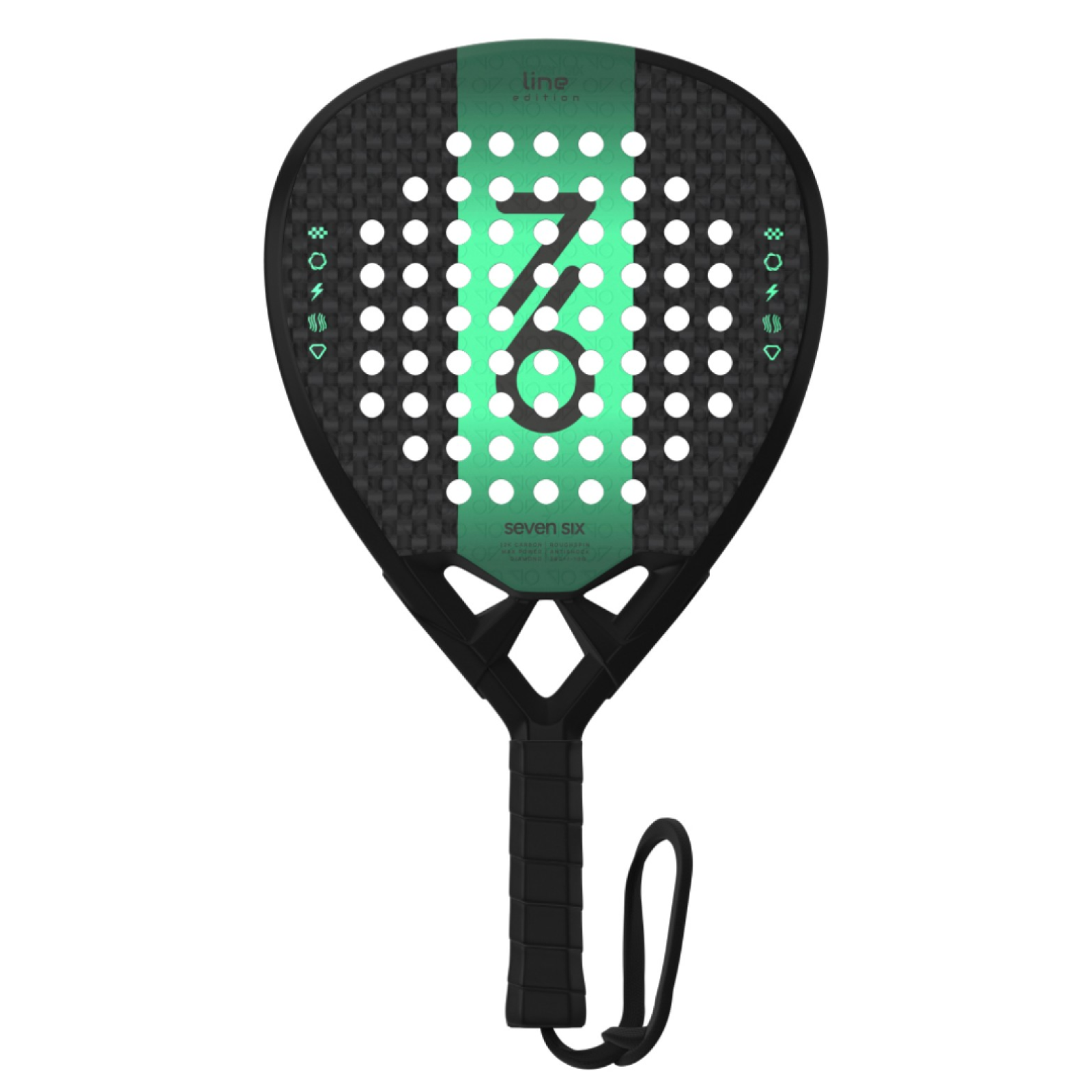 Ракетка для падела 7/6 Line Green
