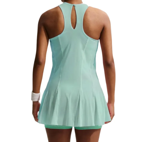 Платье женское Nike Court Slam Tennis Dress - Steam/Barely Green 2
