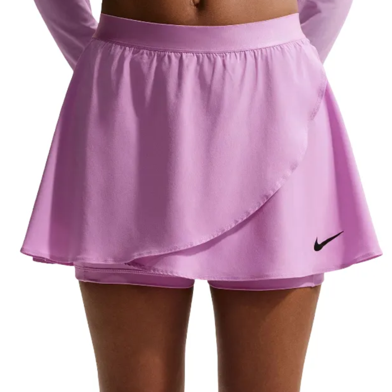 Юбка женская Nike Court Slam High-Waisted Skirt - Light Magenta