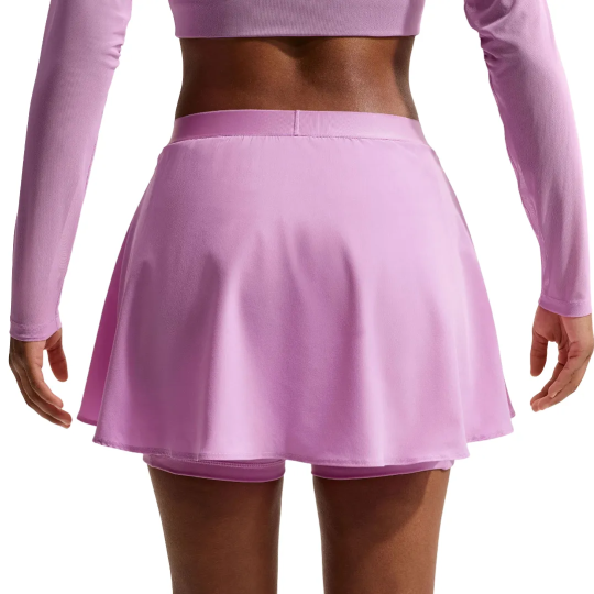 Юбка женская Nike Court Slam High-Waisted Skirt - Light Magenta 2