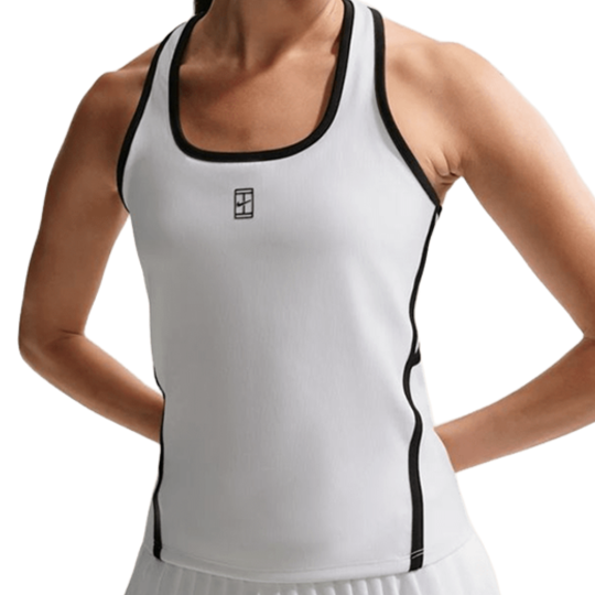 Майка женская Nike Court Advantage - White/Black 1