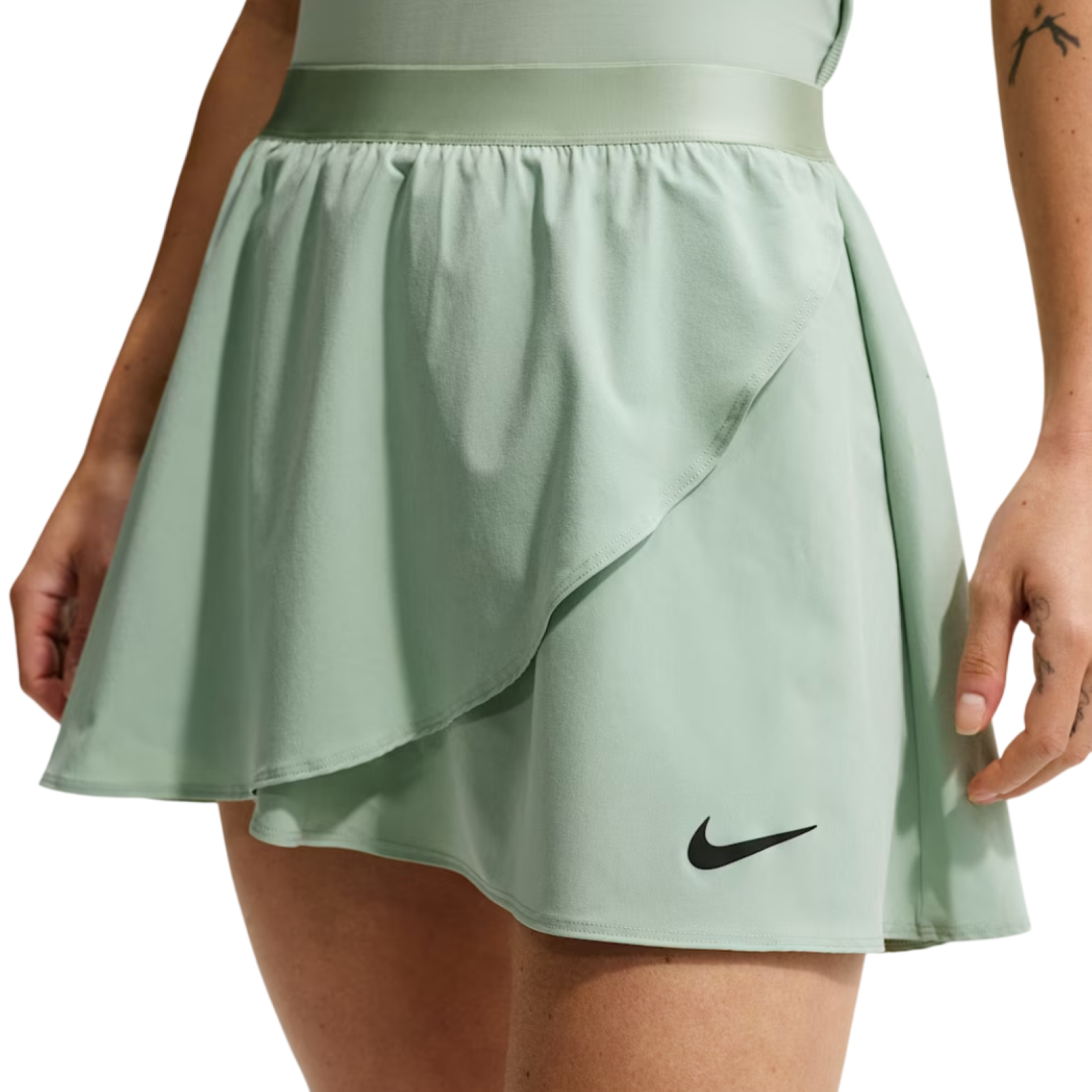 Юбка женская Nike Court Slam High-Waisted Skirt - Steam/Black