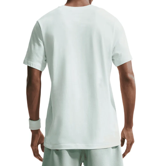Футболка мужская Nike Court Heritage Tennis T-Shirt - Barely Green 2