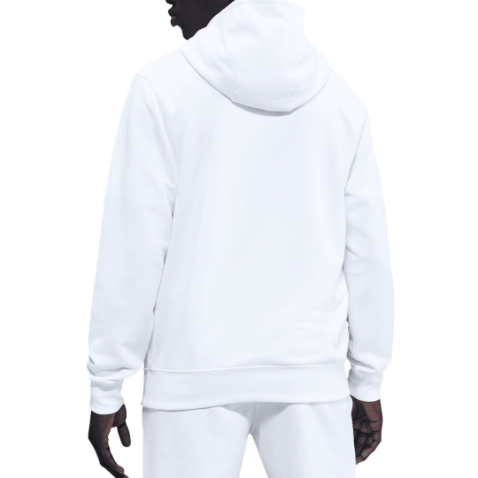 Толстовка мужская Nike Heritage Hoodie - White/Black 2