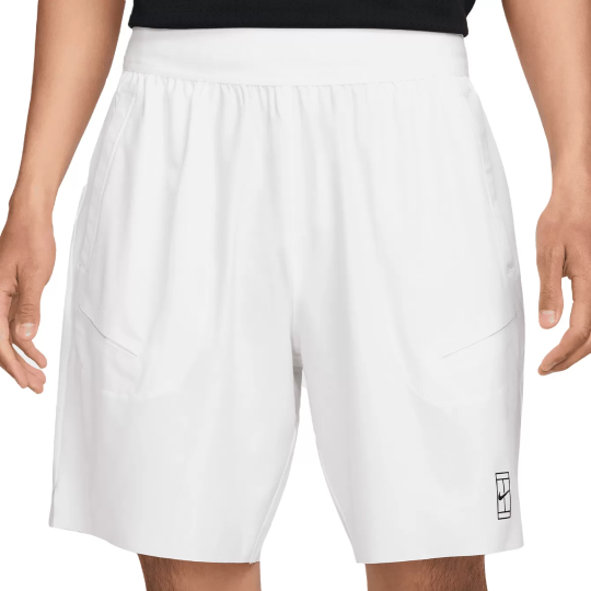 Шорты мужские Nike Court Advantage 8in Shorts - White/Black
