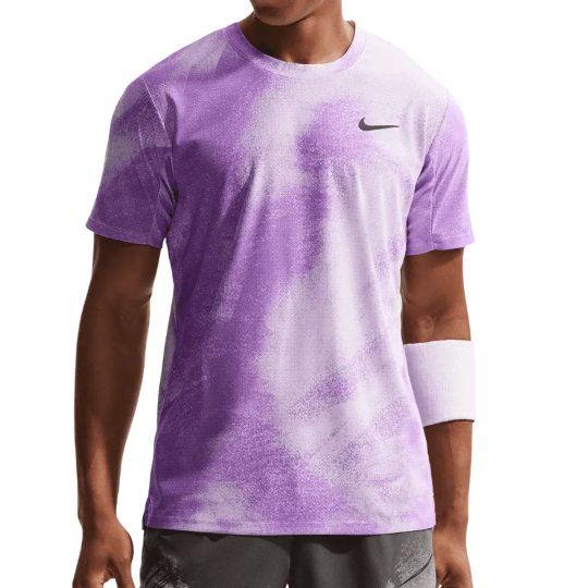 Футболка мужская Nike Court Advantage Slam - Violet Mist/Bright Violet/Black 1