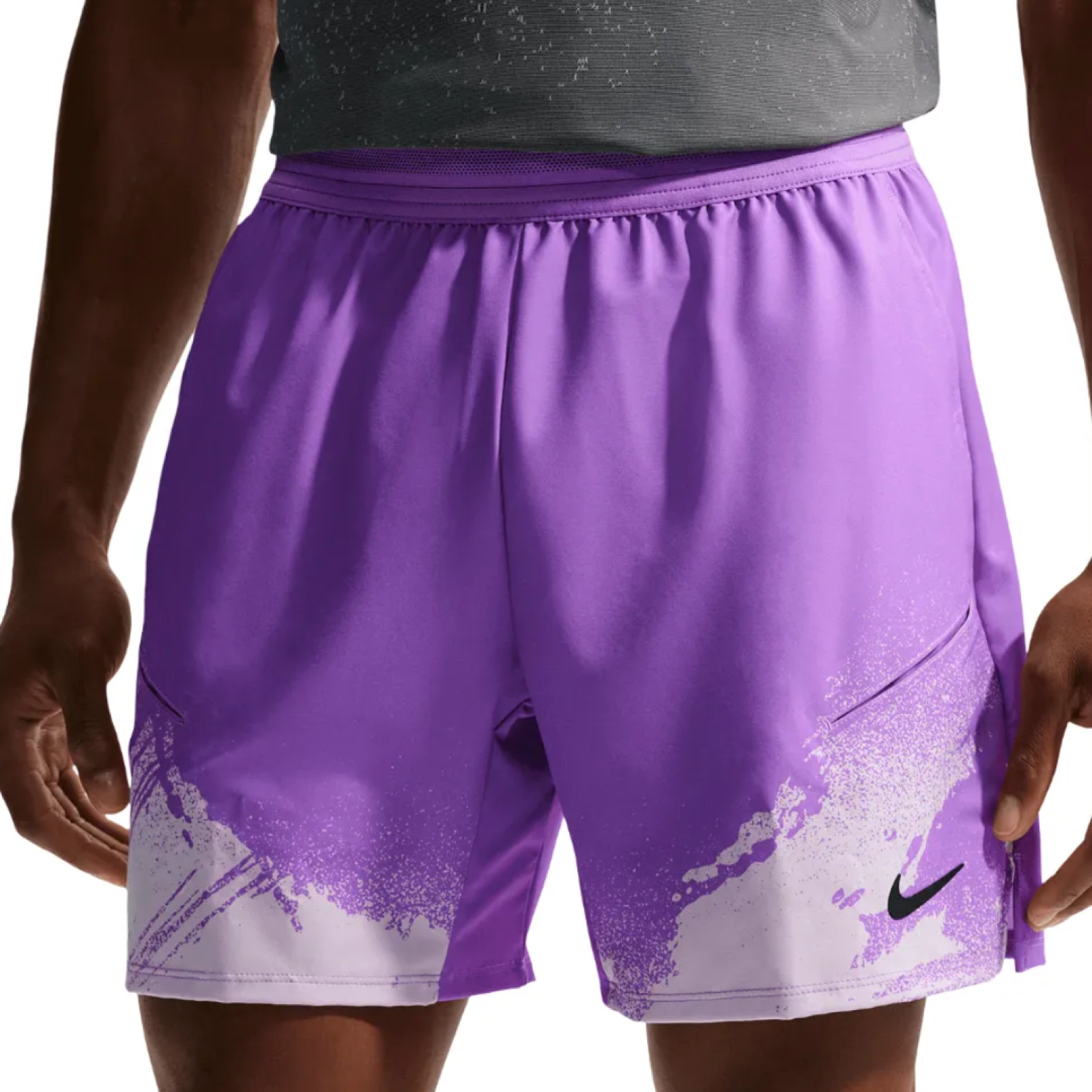 Шорты мужские Nike Court Slam 6in - Bright Violet/Violet Mist
