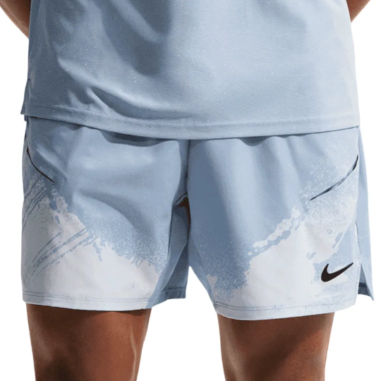 Шорты мужские Nike Court Slam 6in - Work Blue/Hydrogen Blue/Black 1