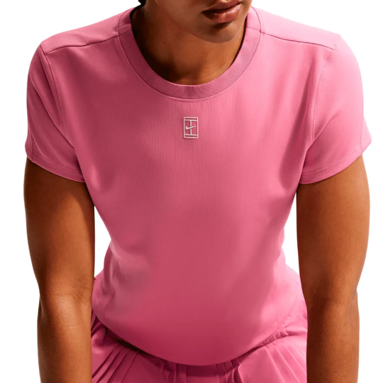 Футболка женская Court Advantage Pro T-Shirt - Peony/White 1