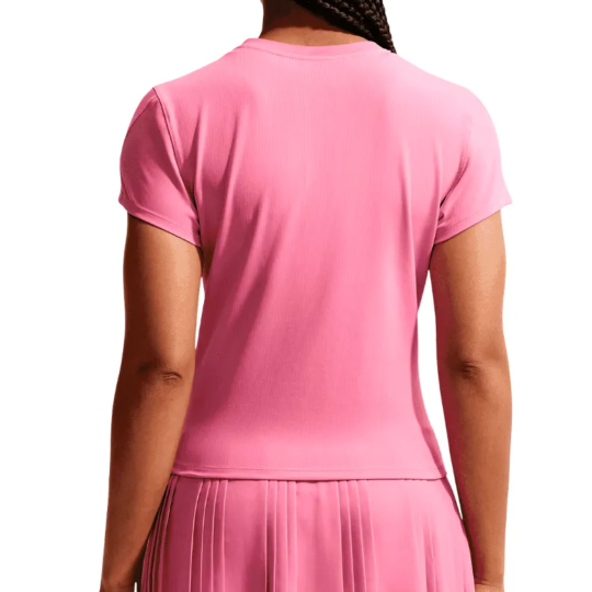 Футболка женская Court Advantage Pro T-Shirt - Peony/White 2