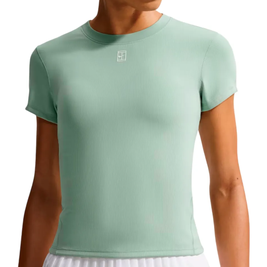 Футболка женская Court Advantage Pro T-Shirt - Steam/White 1