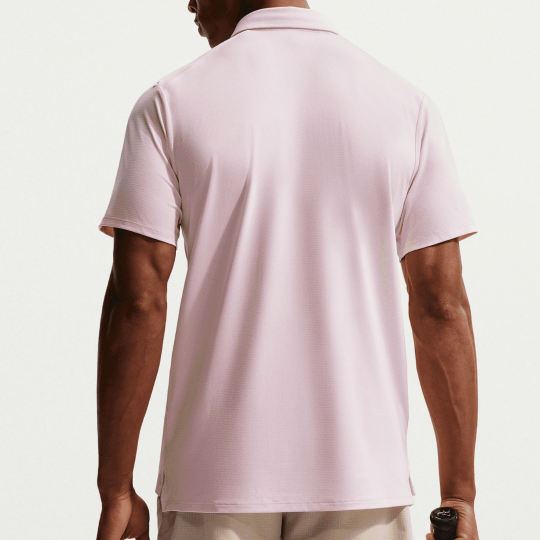 Поло мужское Nike Court Advantage Polo - Pink Foam/Black 2