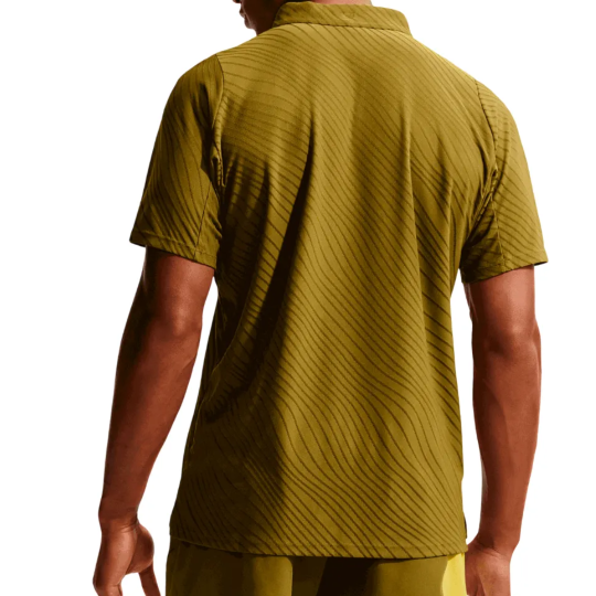 Поло мужское Nike Court Slam Tennis Polo - Olive Flak/White 2