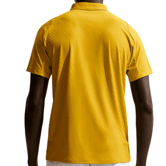 Поло мужское Nike Court Slam Tennis Polo - Saffron Quartz/White 2
