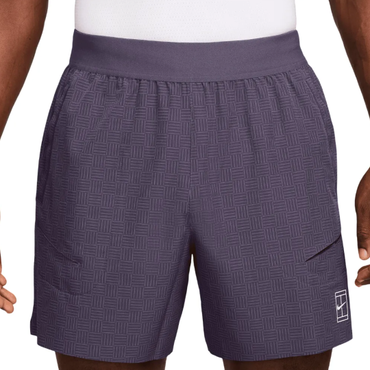 Шорты мужские Nike Court Advantage 6in - Dark Raisin/White
