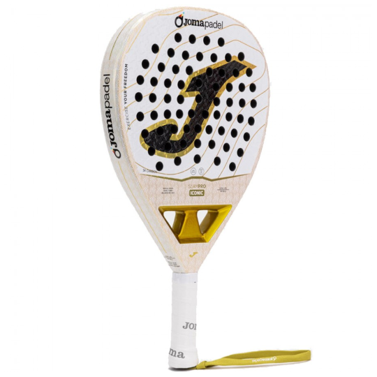 Ракетка для падела Joma Slam Pro Iconic - White/Gold 2