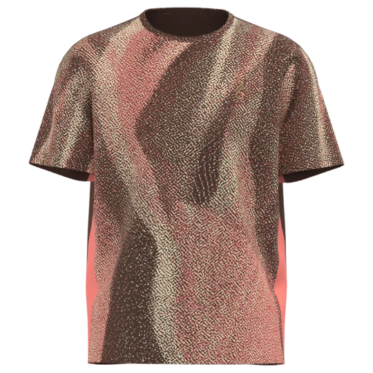 Футболка мужская 7/6 Den T-Shirt Sparkle Chocolate Print 1