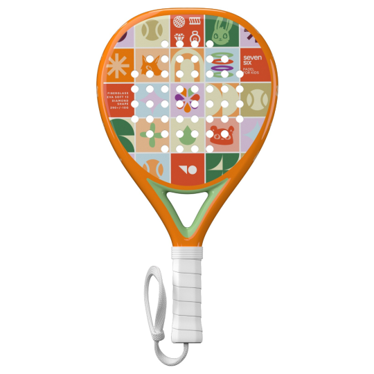 Ракетка для падела 7/6 Padel Kids Orange 1