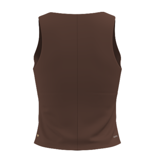Майка женская Nata Sleeveless T-shirt - Shaved Chocolate 2
