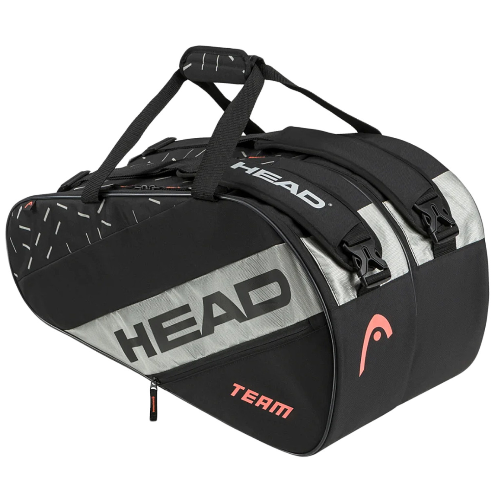 Сумка для падел Head Team Padel Bag L - Black/Ceramic