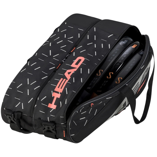 Сумка для падел Head Team Padel Bag L - Black/Ceramic 2