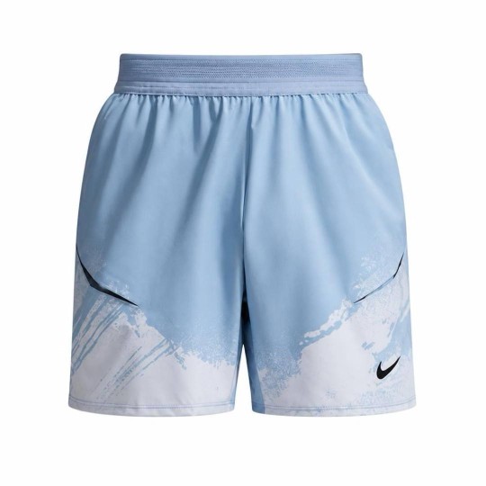Шорты мужские Nike Court Slam 6in - Work Blue/Hydrogen Blue/Black