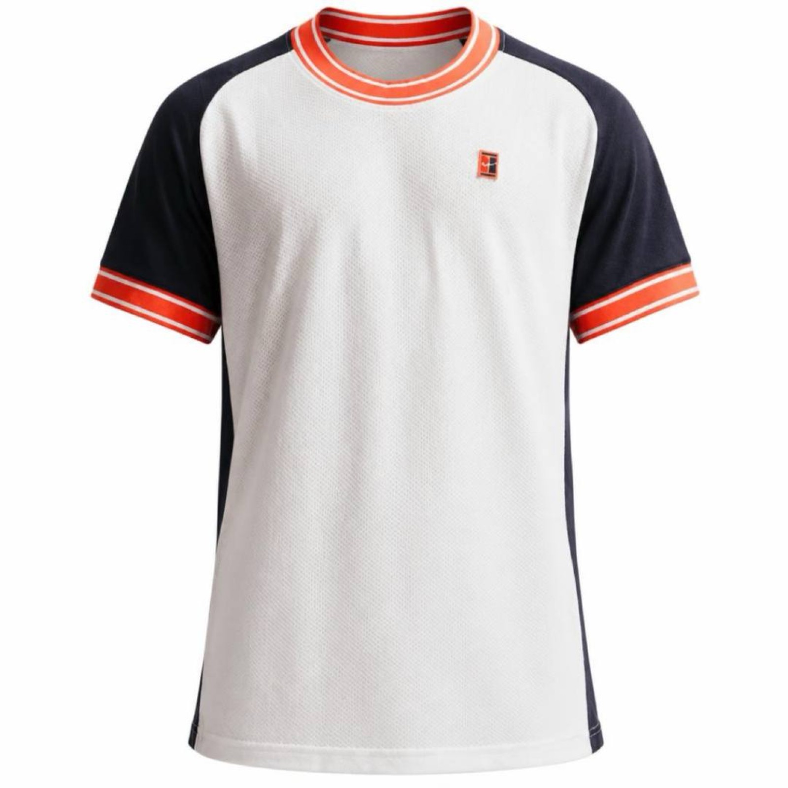 Футболка мужская Nike Court Heritage Logo - Sail/Dark Obsidian