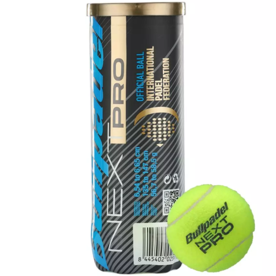 Мячи для падел Bullpadel FIP Next Pro 3B 1