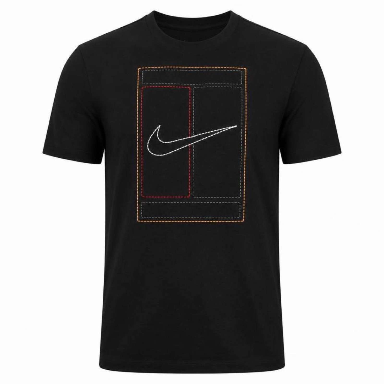 Футболка мужская Nike Court Heritage Tennis T-Shirt - Black