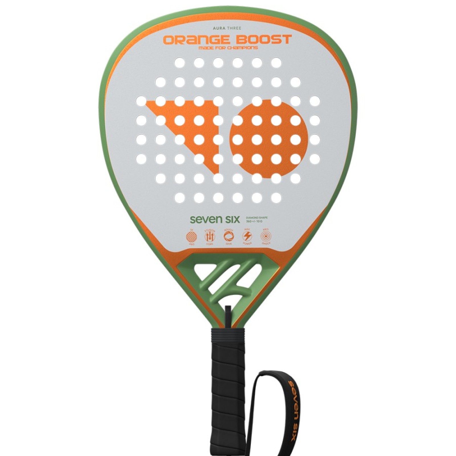 Ракетка для падела 7/6 Orange Boost
