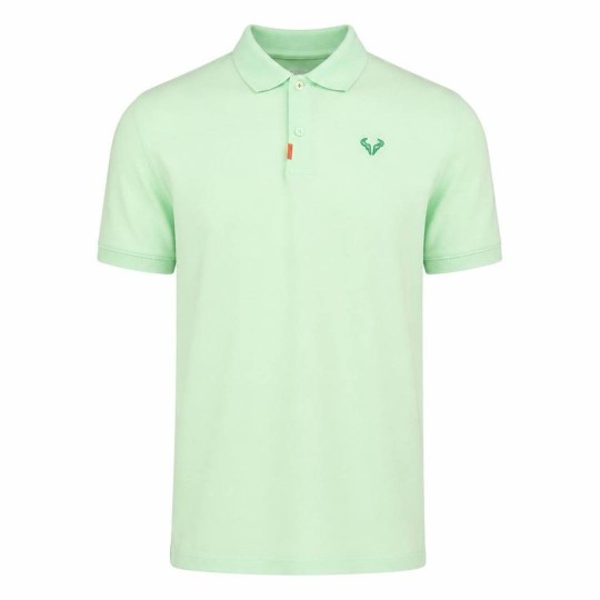 Поло мужское Nike Rafa Logo Polo - Vapor Green 1