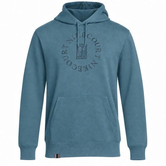 Толстовка мужская Nike Heritage Hoodie - Smoky Blue/New Slate